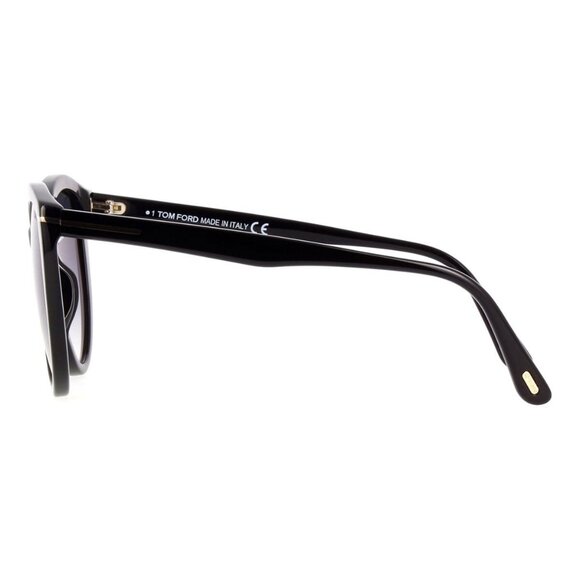 New TOM FORD Isabella-02 Black Cat Eye FT0915/S 01B Sunglasses Women - Picture 3 of 4